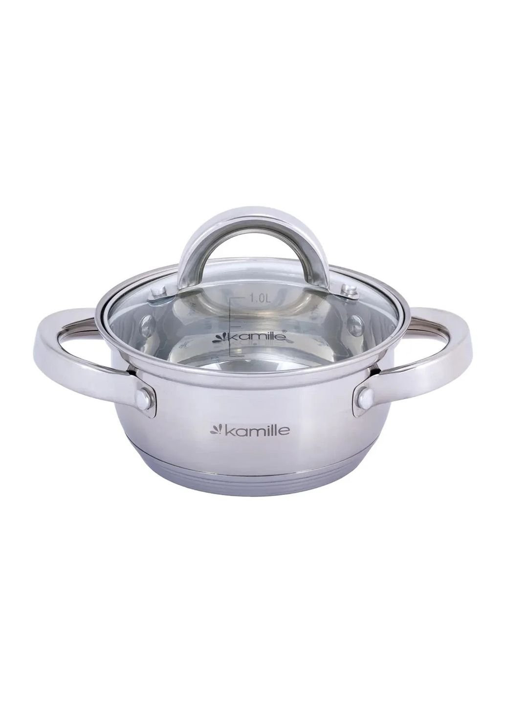 Каструля KM-5614S 1 л 14 см Kamille (253544892)