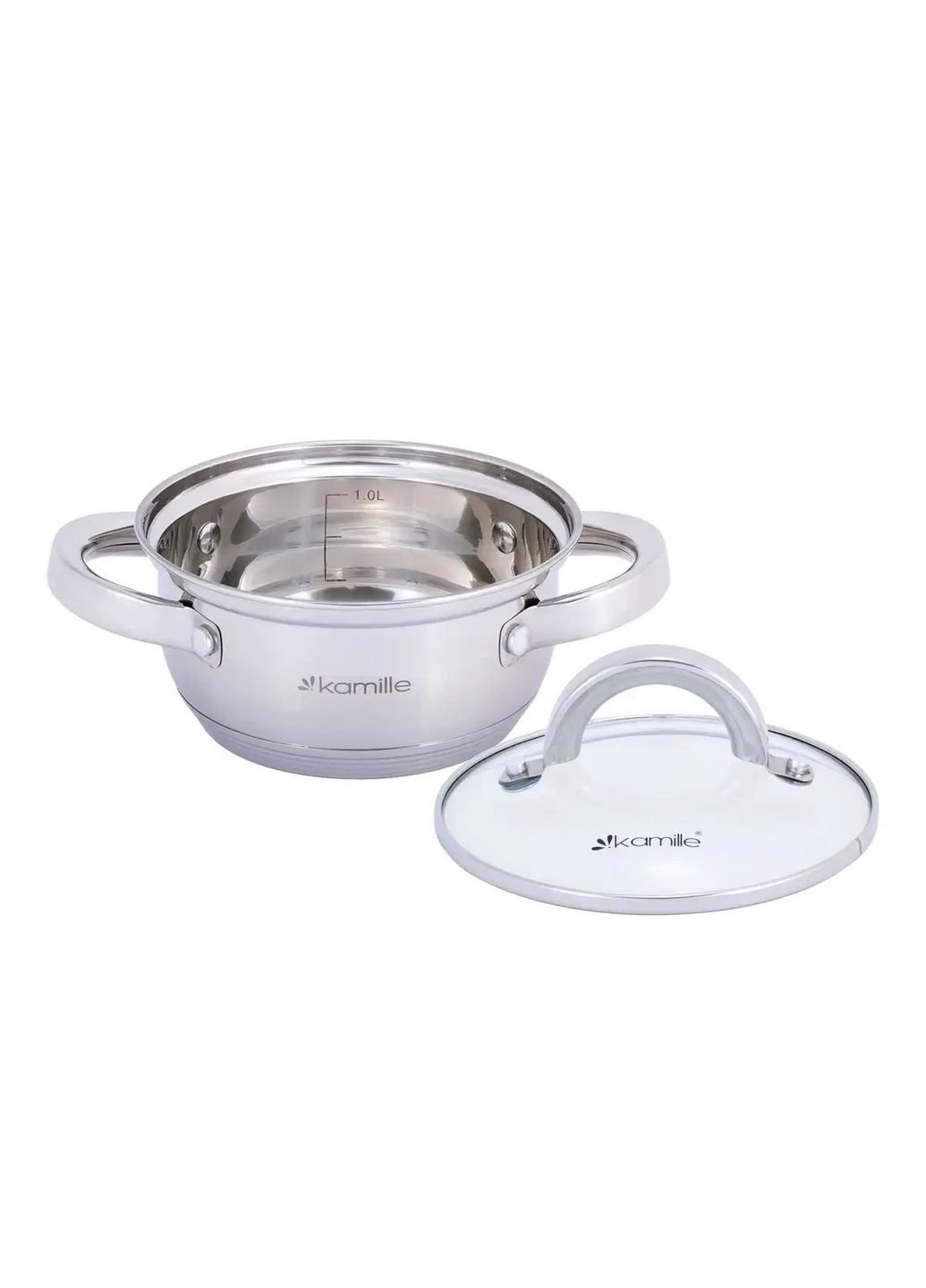 Каструля KM-5614S 1 л 14 см Kamille (253544892)