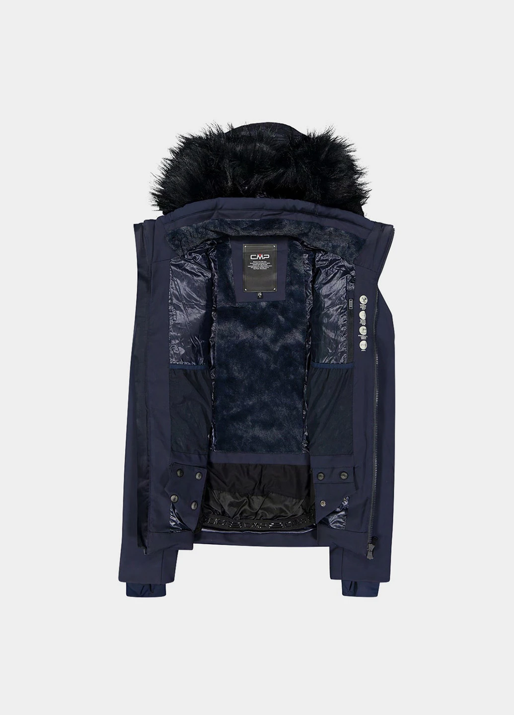Лижна куртка CMP WOMAN JACKET ZIP HOOD 31W0066F (263359280)