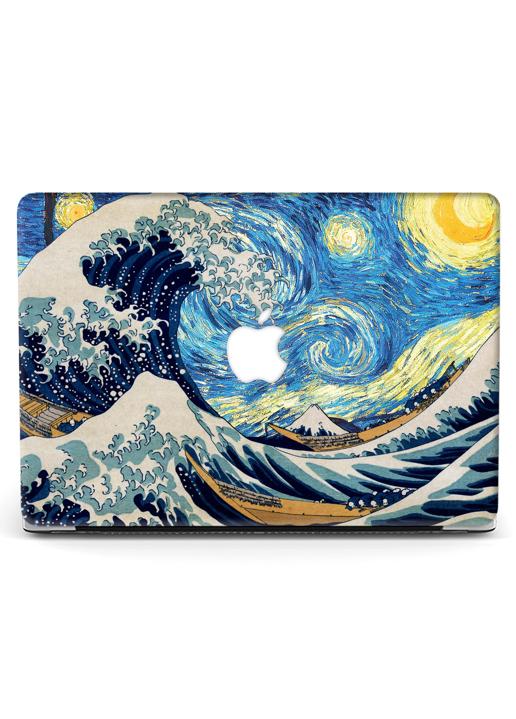 Чохол пластиковий для Apple MacBook Pro Retina 15 A1398 Нагасакі Велика Хвиля (Van Gogh) (6353-1847) MobiPrint (218506042)