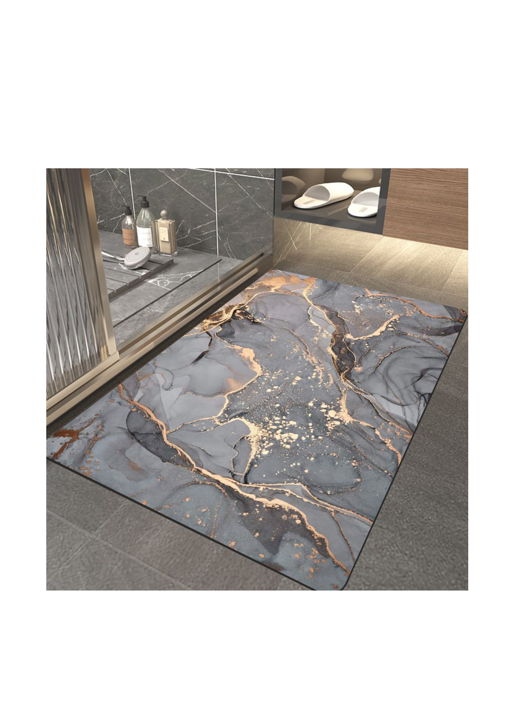 Суперпоглощающий коврик для ванной, 60х90 см Aquarius (322338834)