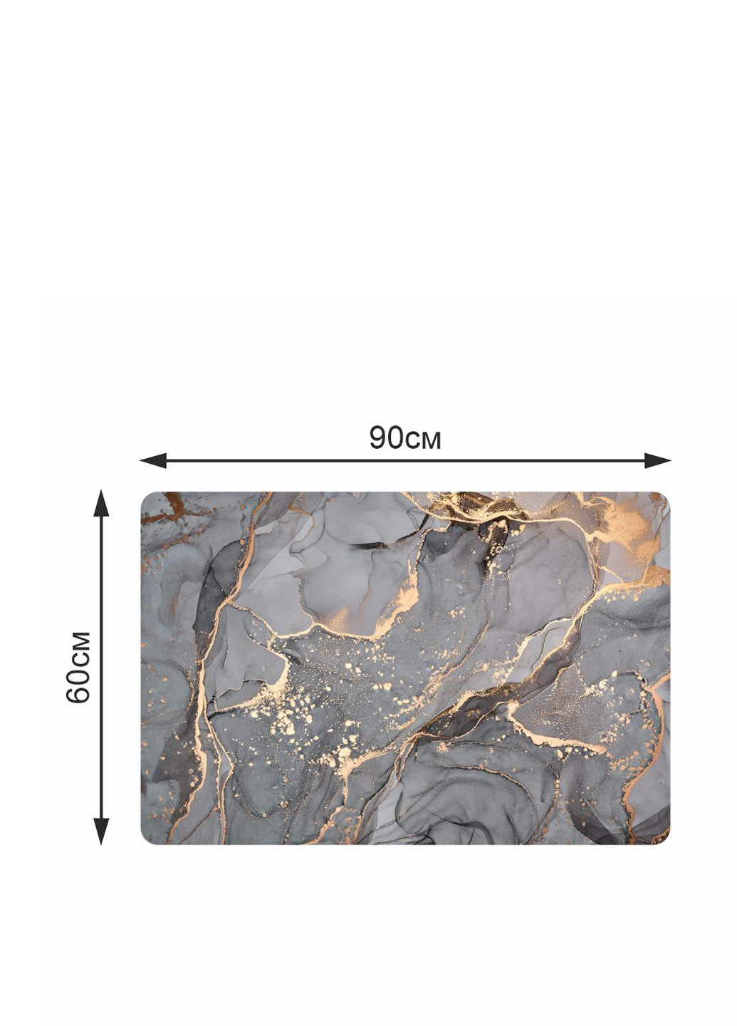 Суперпоглощающий коврик для ванной, 60х90 см Aquarius (322338834)