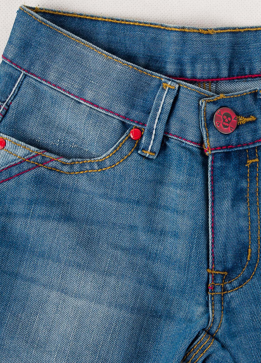 Темно-голубые демисезонные прямые джинсы OVS