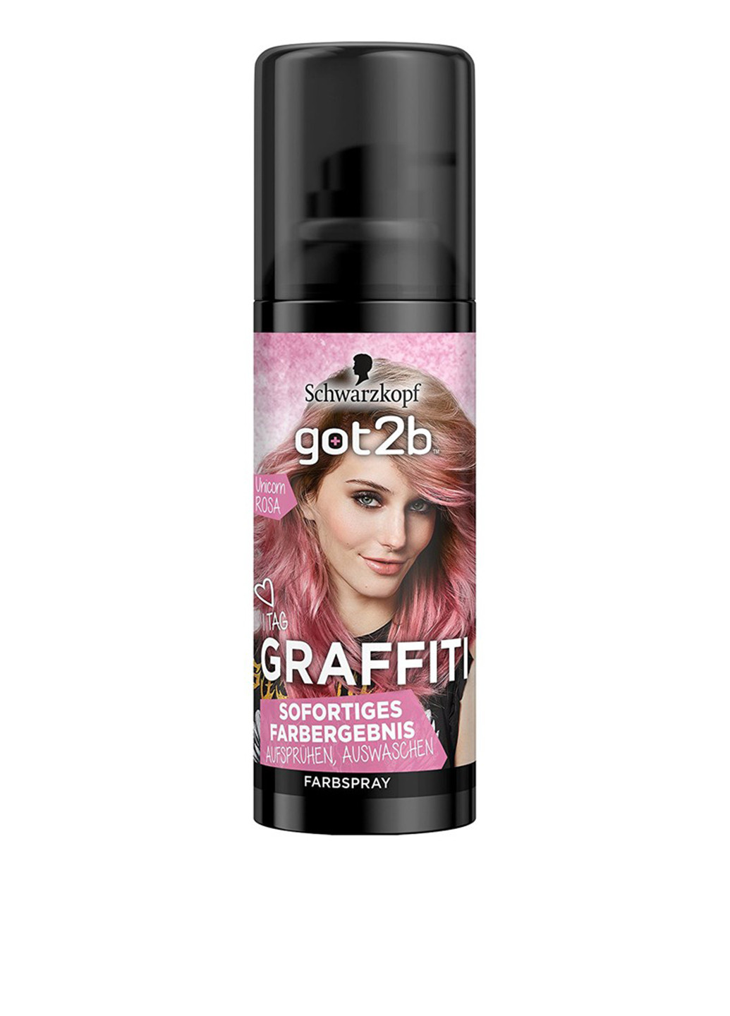Тонирующий спрей для волос Got2b Graffiti (Unicorn Rosa), 120 мл Schwarzkopf Professional (76059501)