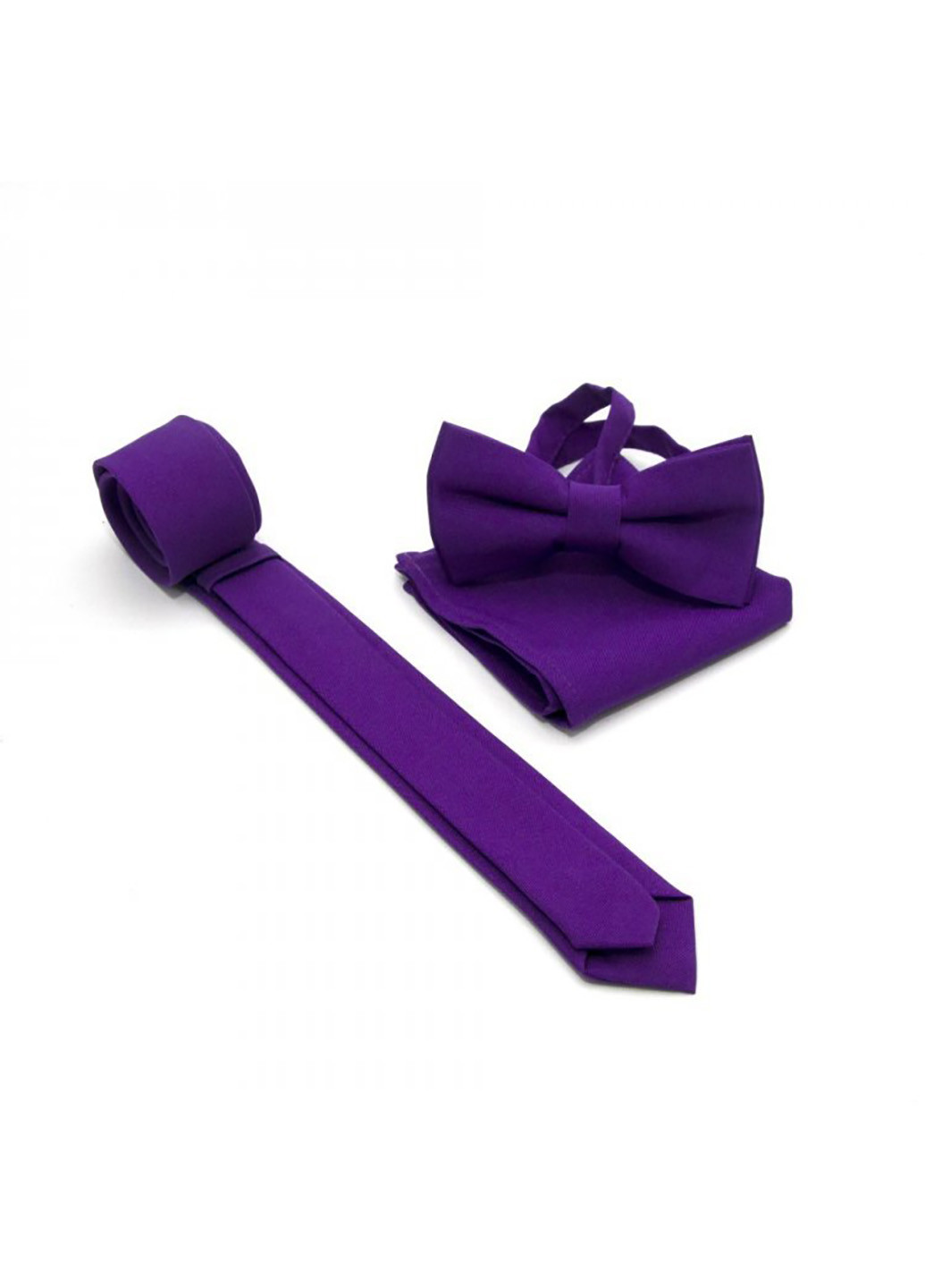 Набор 3в1 галстук, бабочка, платок 6х12, 21х21 см GOFIN (219904888)