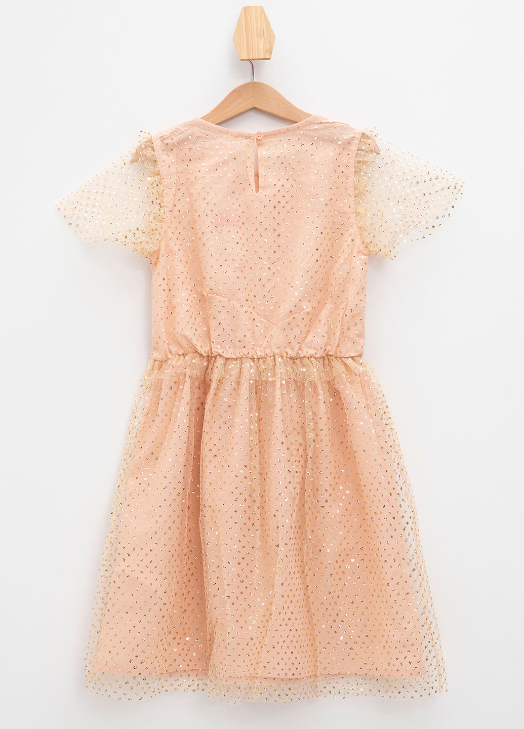 Персикова кежуал плаття, сукня на підкладі DeFacto