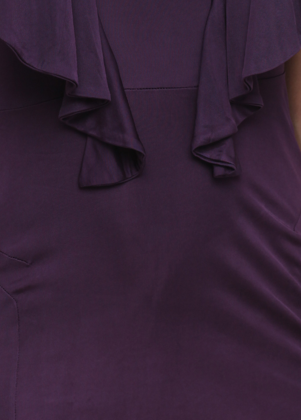 Темно-фиолетовое кэжуал платье Banana Republic однотонное