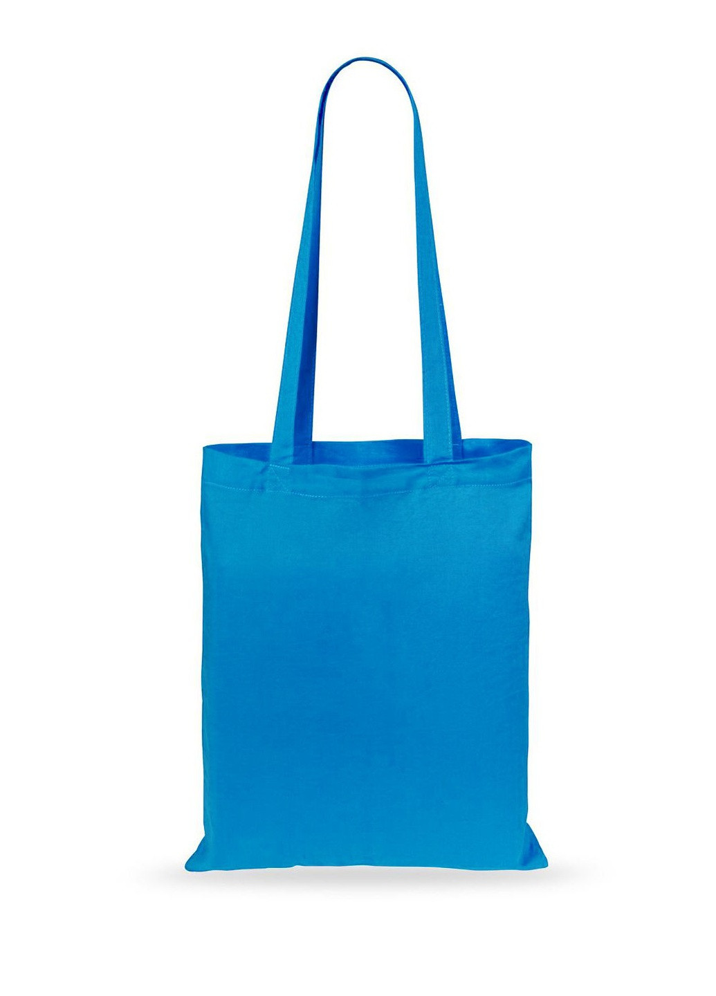 Эко-сумка шоппер из хлопка бирюзовая Discover shopping (251272372)