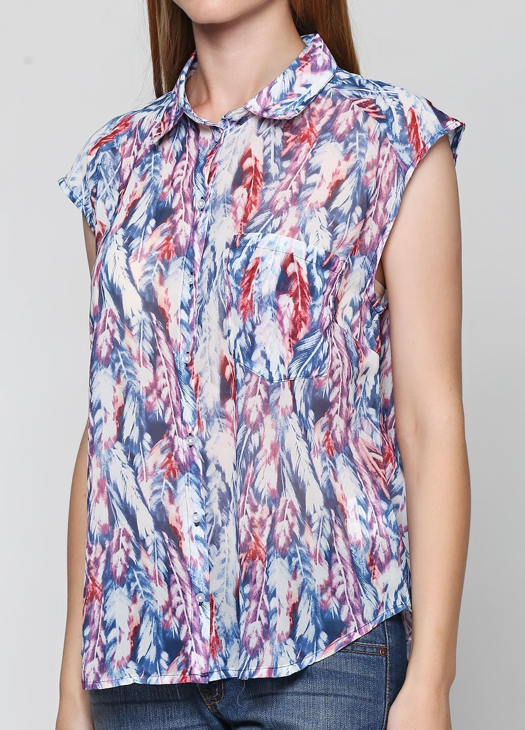 Комбинированная блуза Red Label