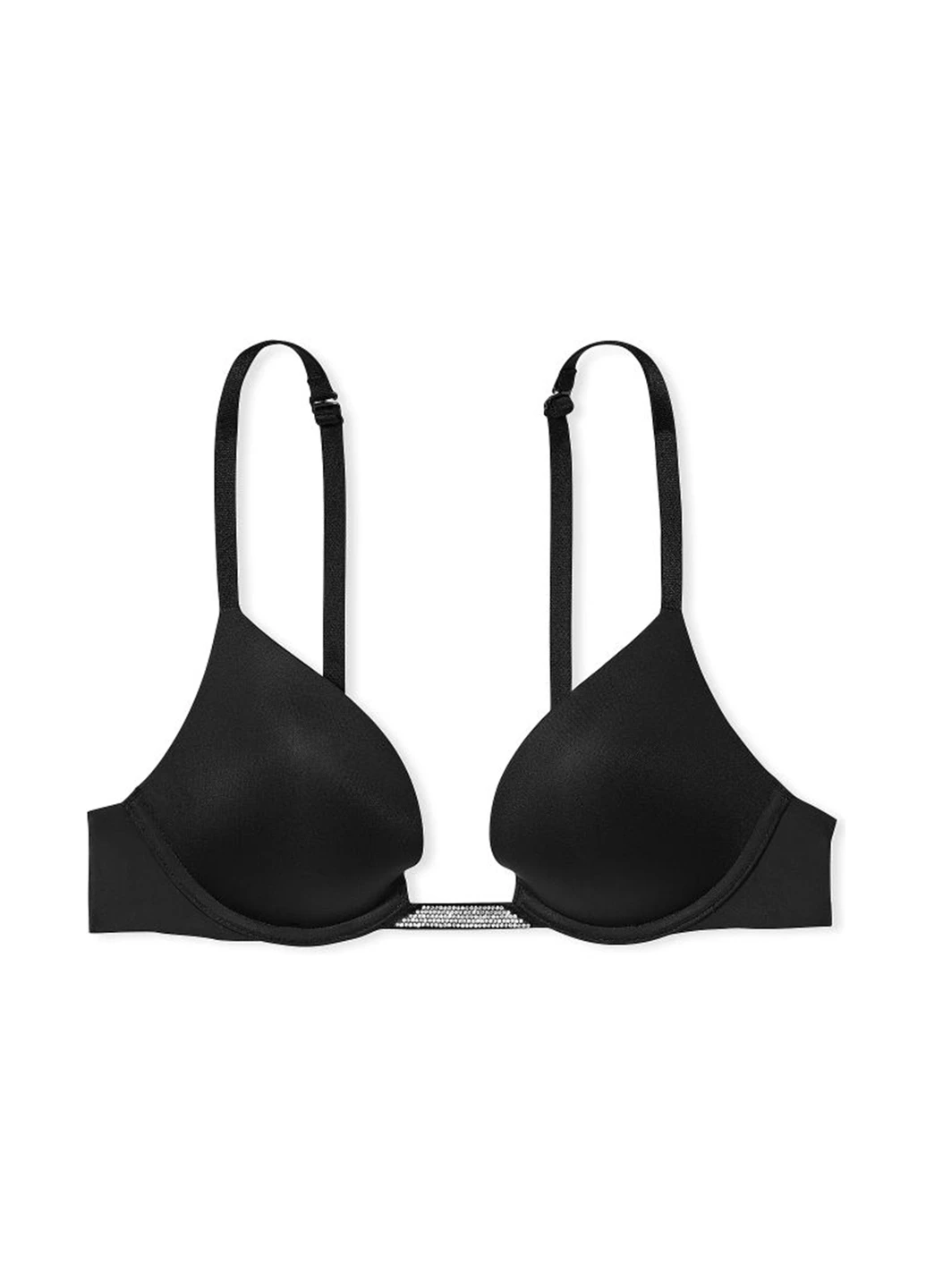 Чорний демісезонний комплект (бюстгальтер, трусики) Victoria's Secret