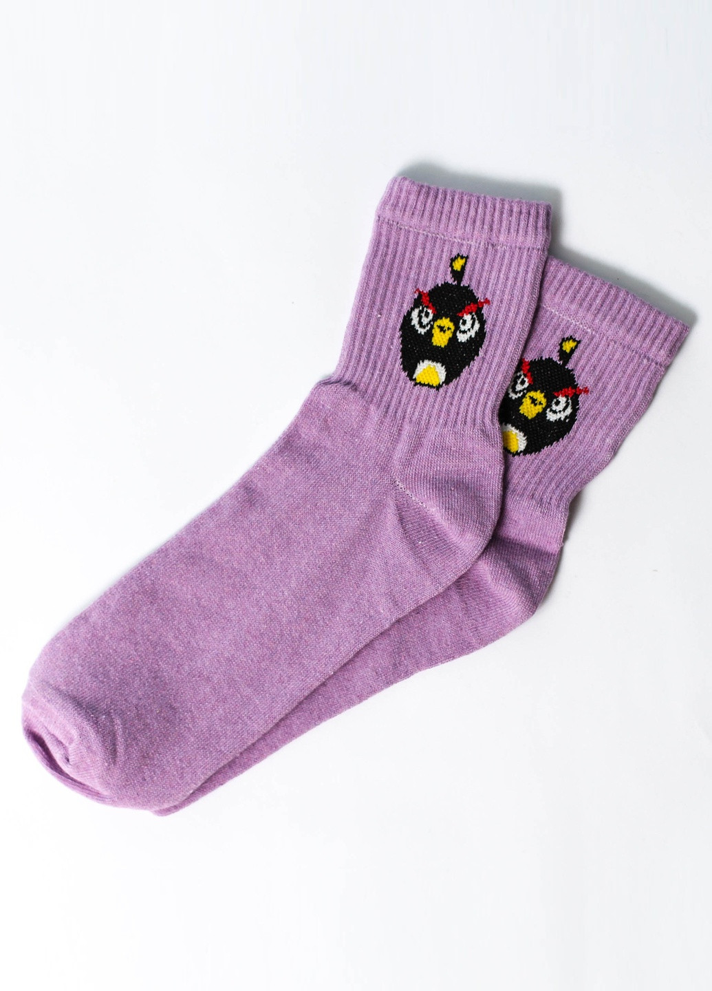 Фіолетові шкарпетки angry birds Rock'n'socks малюнки (211258780)
