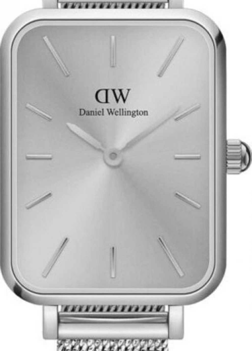 Часы DW00100486 Quadro 20X26 Unitone Silver S кварцевые Daniel Wellington (253008767)