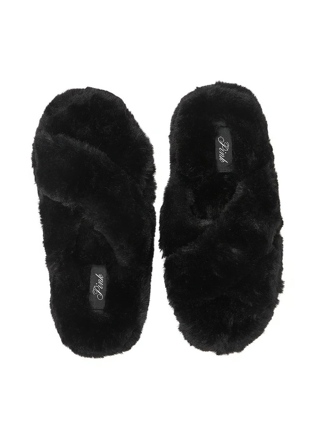 Черные тапочки Victoria's Secret