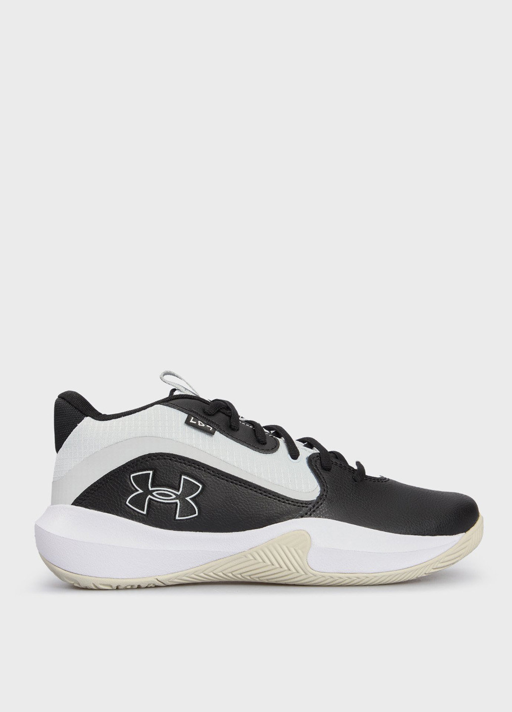 Черно-белые всесезонные кроссовки Under Armour