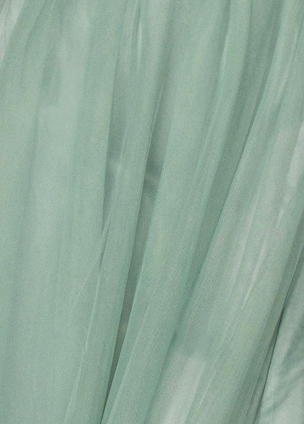 М'ятна святковий, вечірня сукня на одне плече SHEIN однотонна