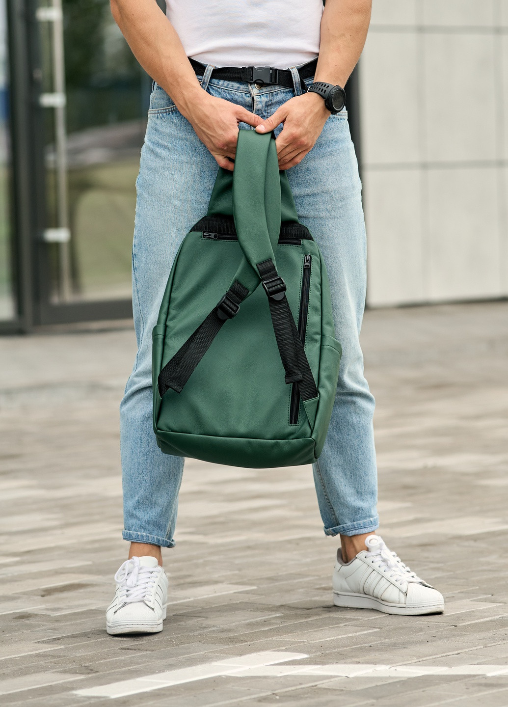 Чоловічий рюкзак Zard зелений Sambag (255409479)