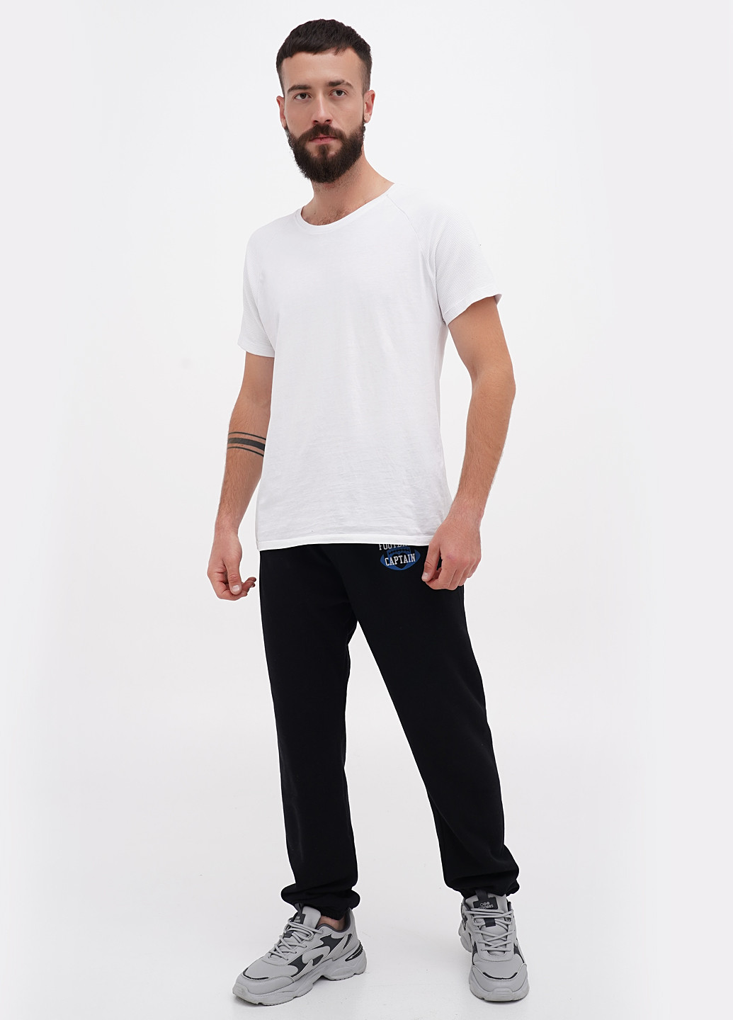 Черные спортивные, кэжуал зимние джоггеры брюки Canvas