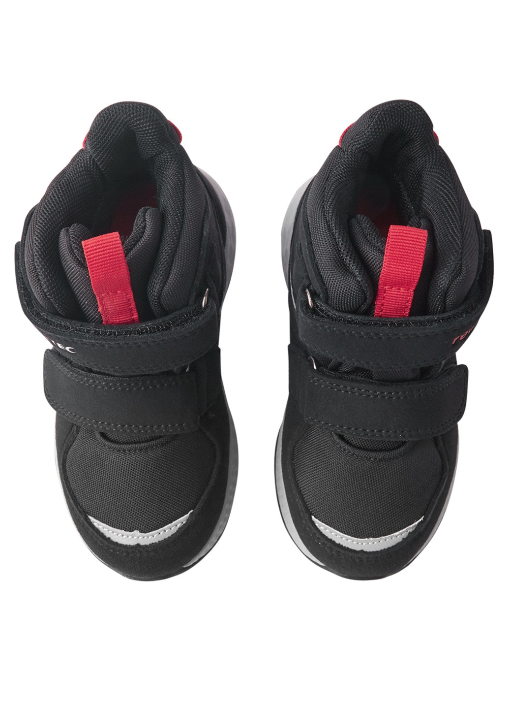 Черные осенние ботинки на липучках Reima