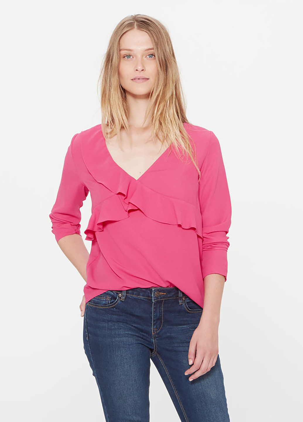 Рожева демісезонна блуза Pimkie