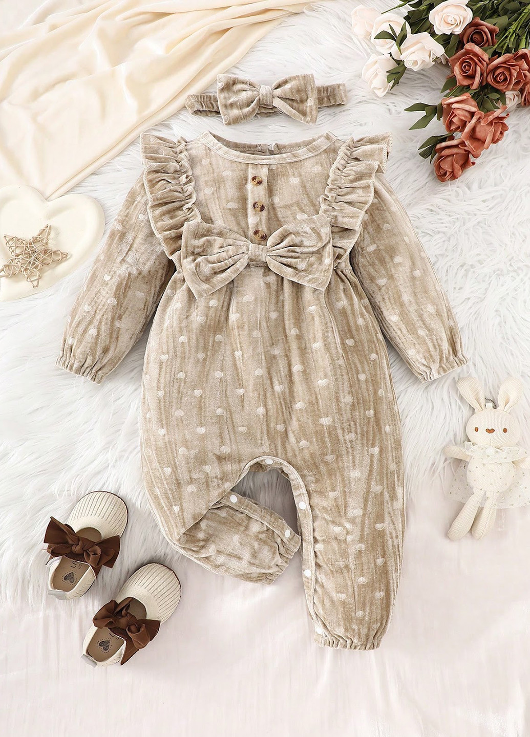 Комплект (повязка на голову, комбинезон) SHEIN (322833439)