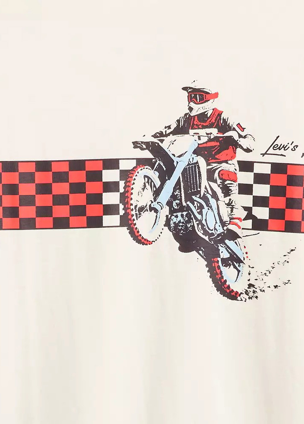 Молочна футболка Levi's