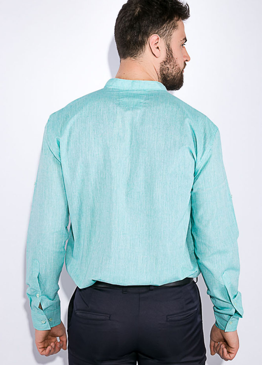 Мятная кэжуал рубашка Time of Style