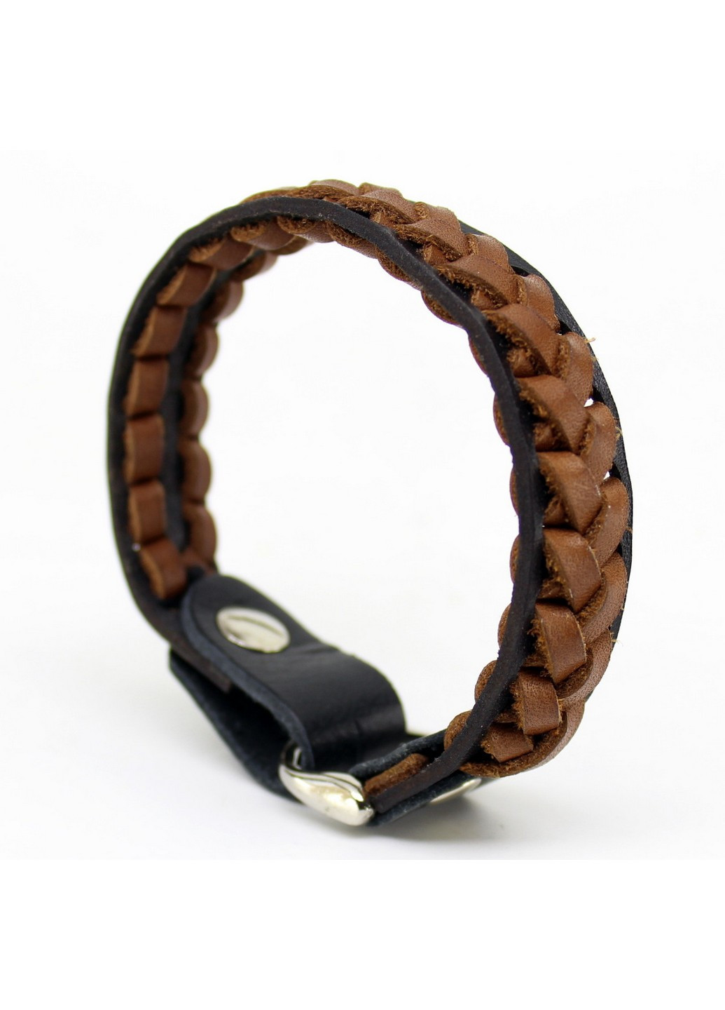 Комплект браслетов из натуральной кожи Универсальный Scappa (253135959)