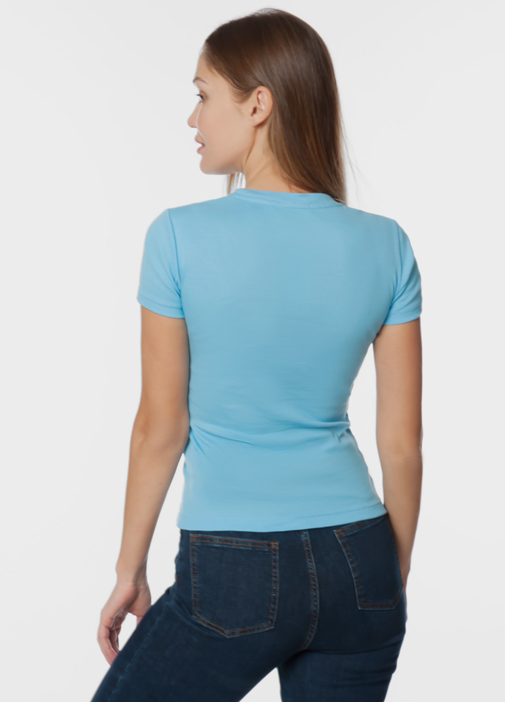 Голубая демисезон футболка женская Arber T-shirt WR