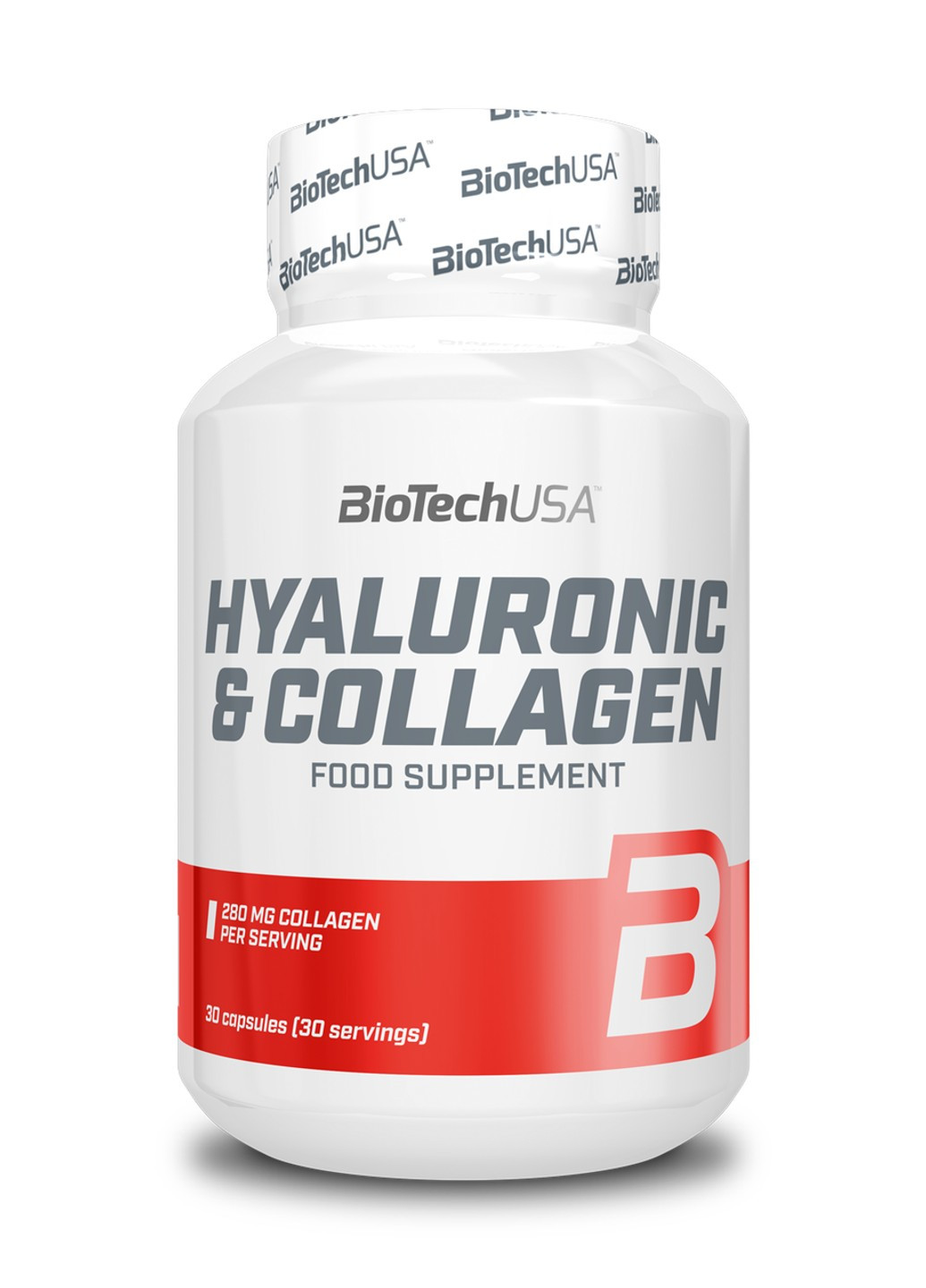 Гіалуронова кислота і колаген BioTech Hyaluronic & Collagen (30 капс) біотеч Biotechusa (255409733)