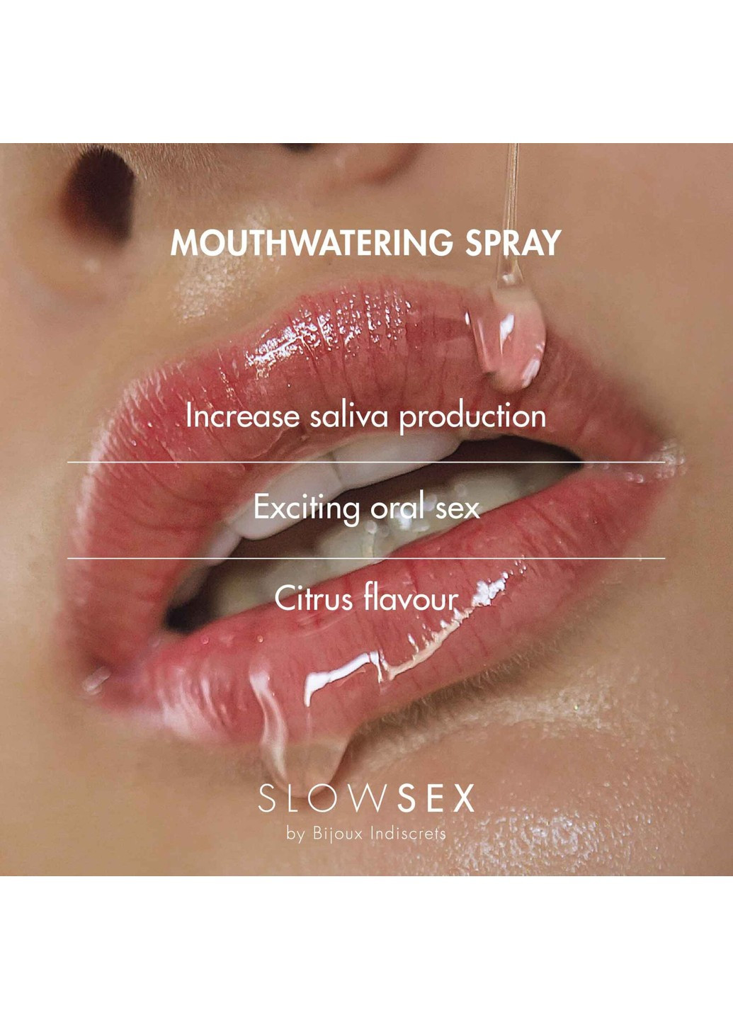Спрей для усиления слюноотделения Slow Sex Mouthwatering spray Bijoux Indiscrets (255169511)