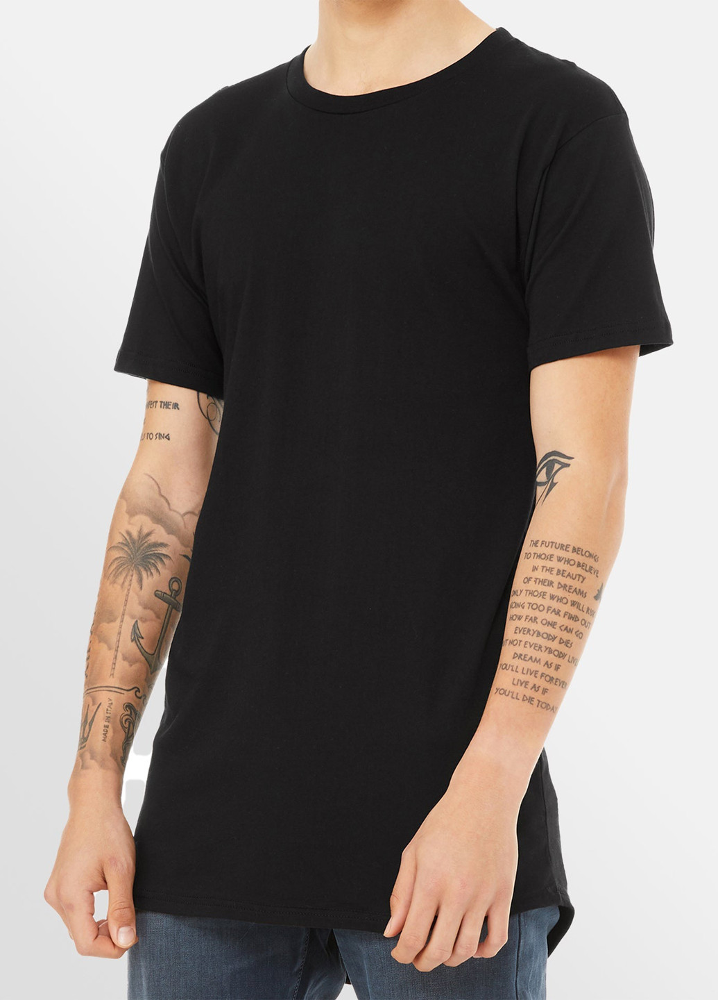 Черная футболка Canvas