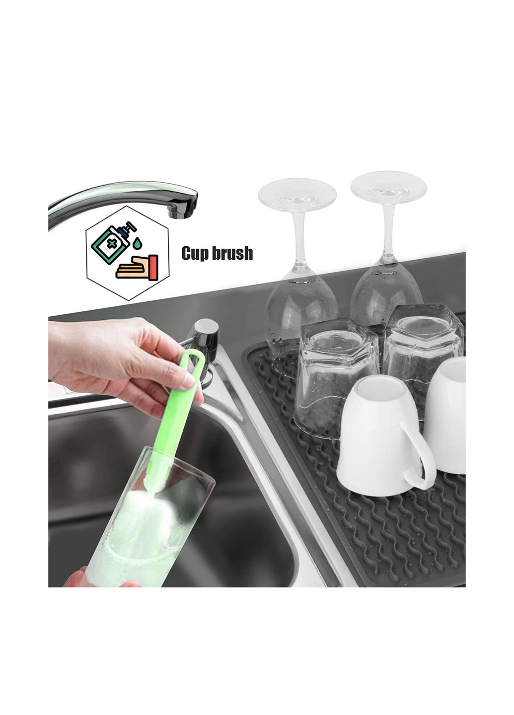 Коврик для сушки посуды, 30х40 см Forus (364998232)