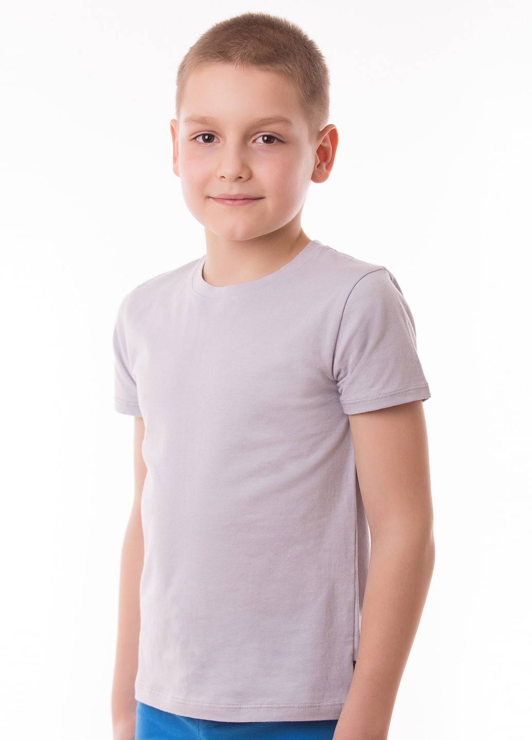 Сіра літня футболка з коротким рукавом Kosta