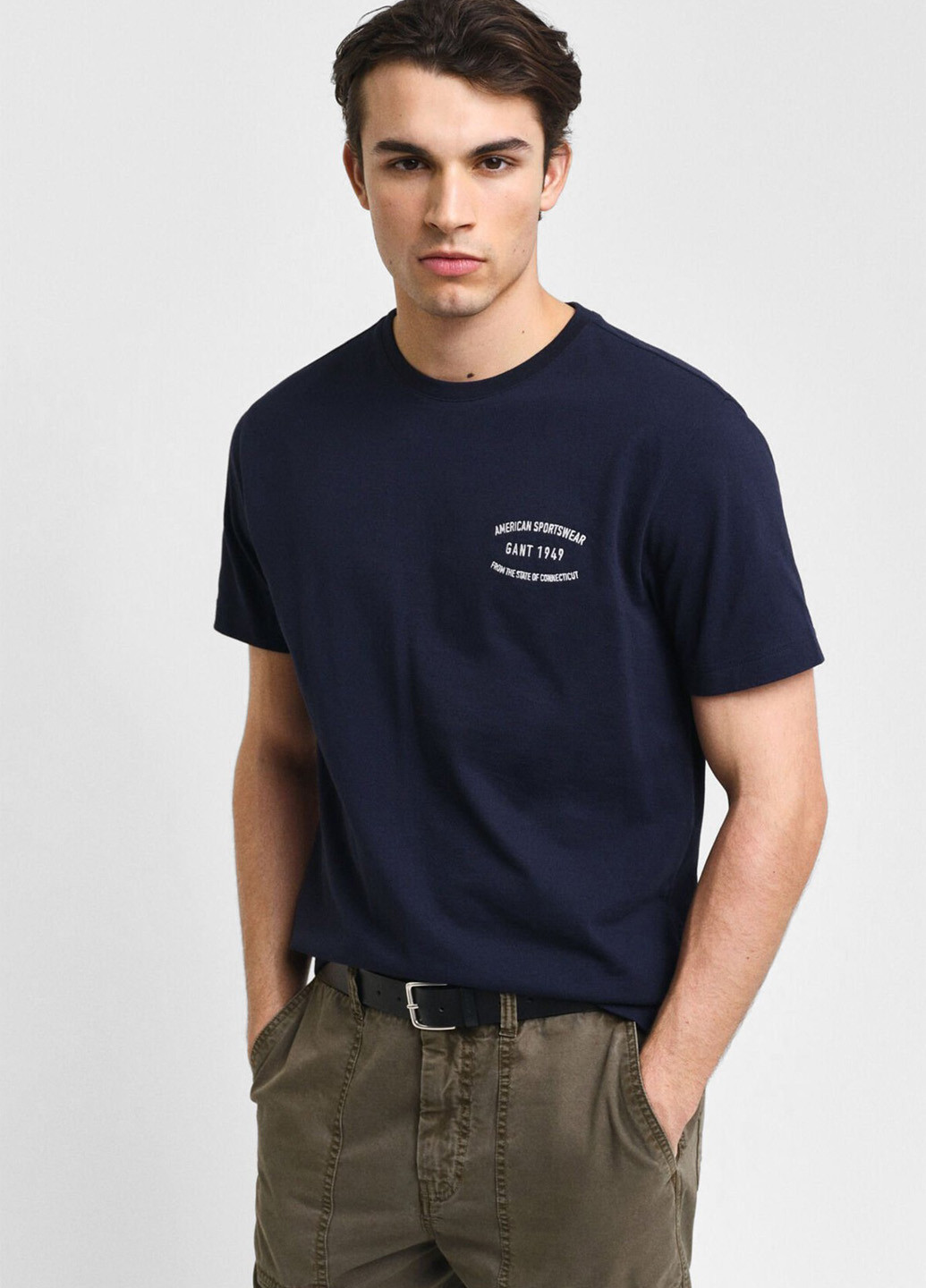 Синя футболка Gant