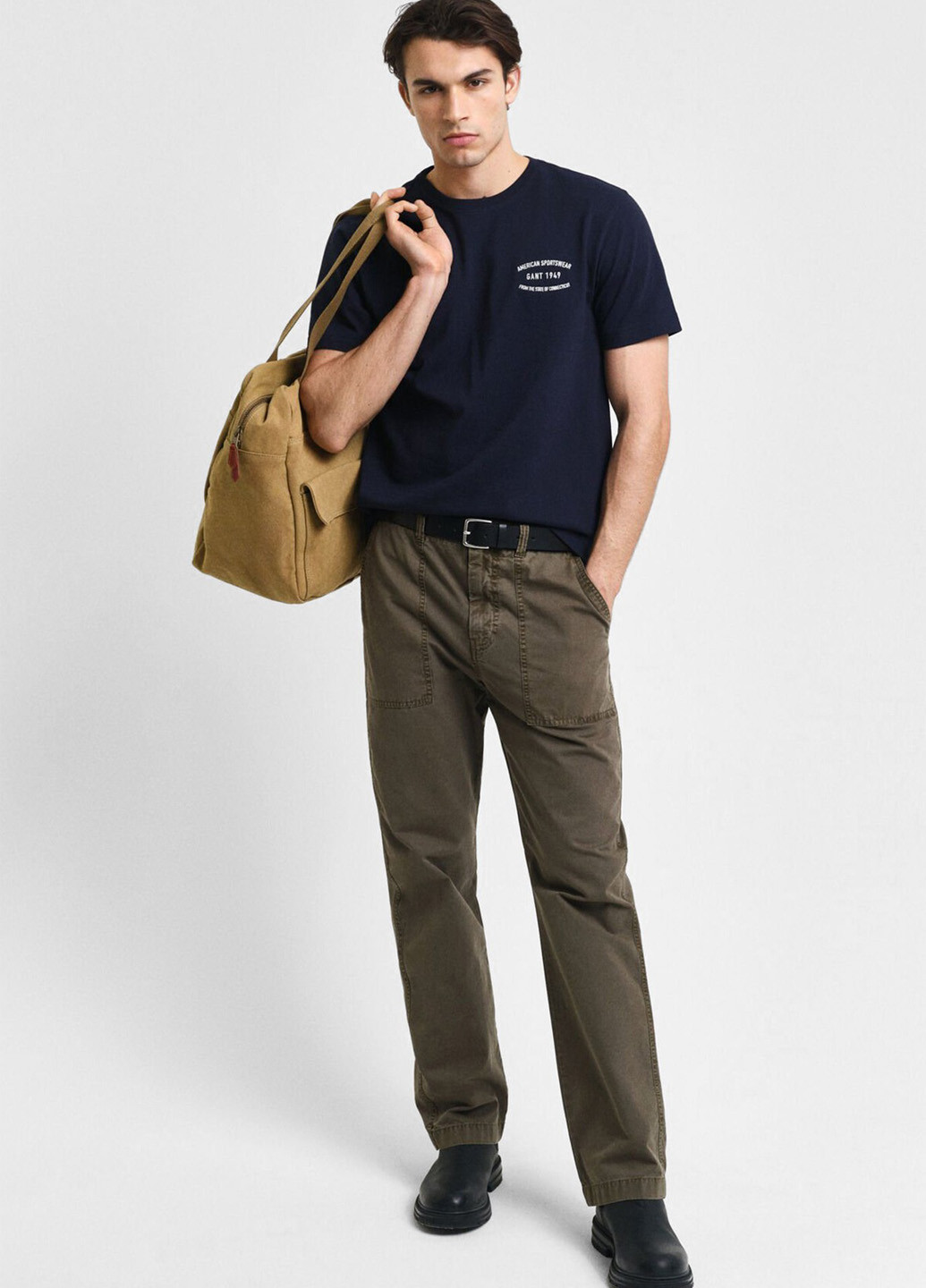 Синя футболка Gant