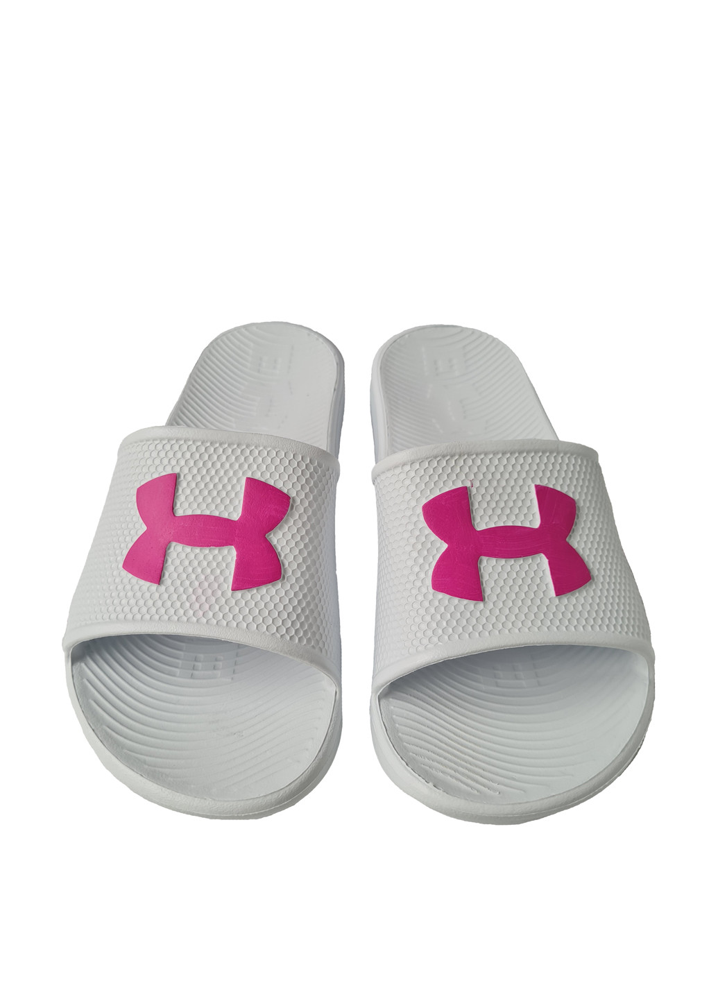 Белые шлепанцы Gipanis с тиснением