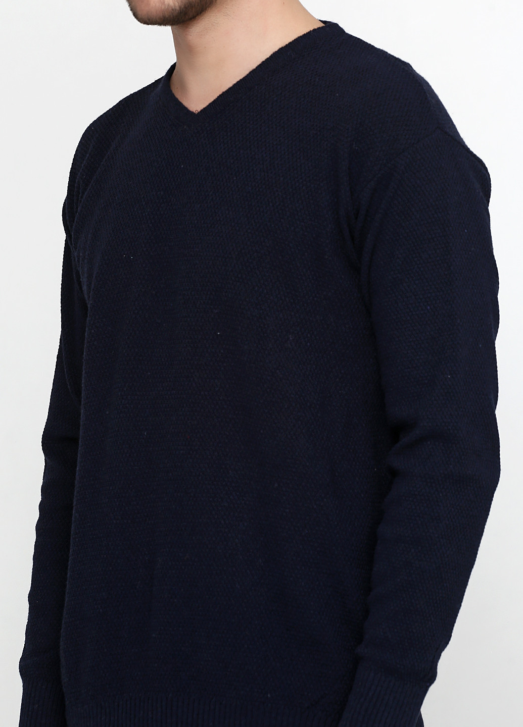 Темно-синій демісезонний пуловер пуловер Enbiya