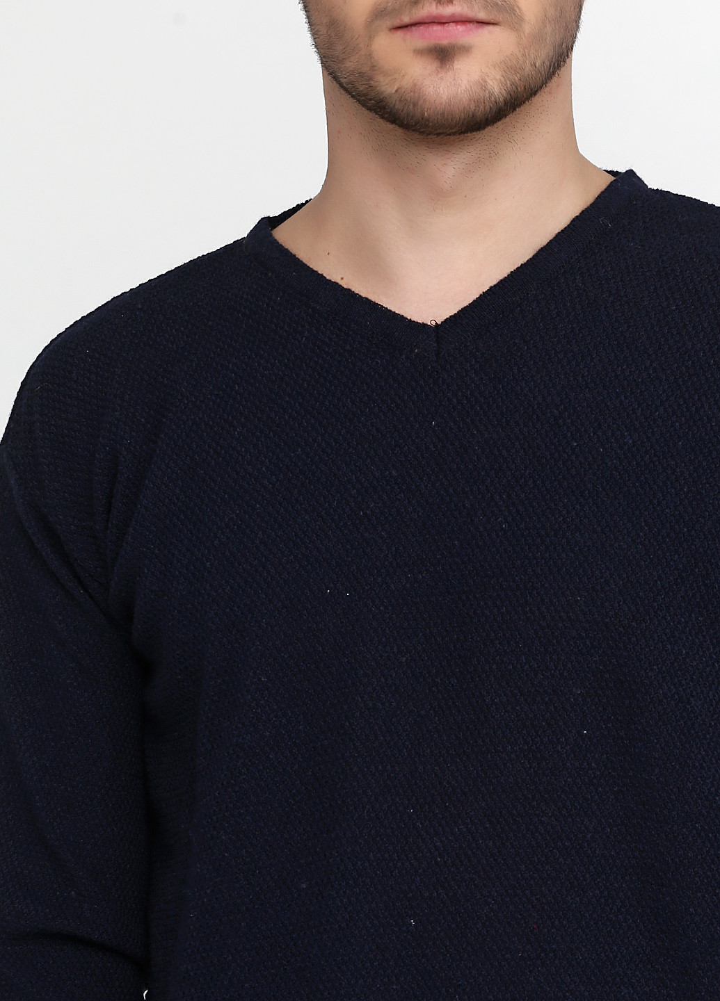 Темно-синій демісезонний пуловер пуловер Enbiya