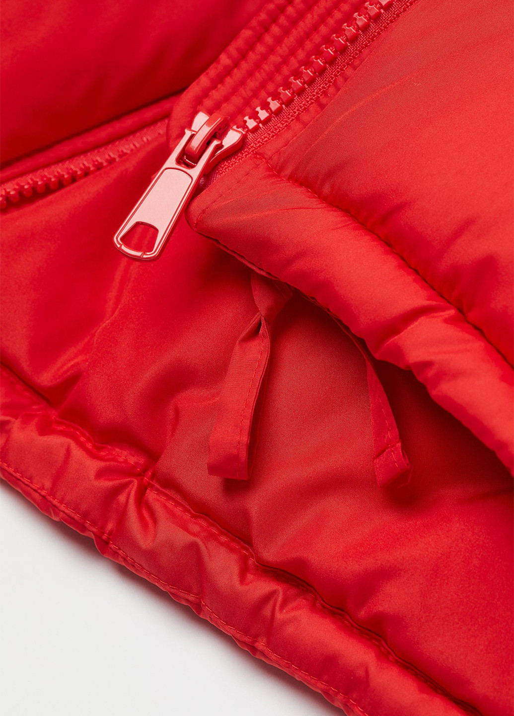 Червона демісезонна куртка вільного крою H&M