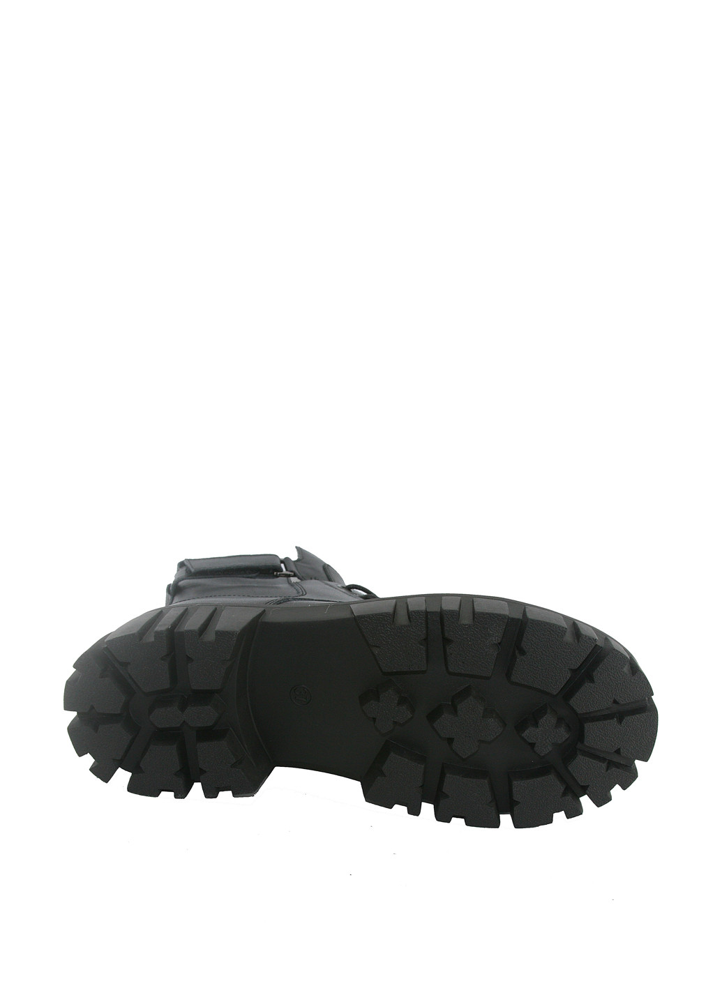 Осенние ботинки No Brand со шнуровкой, на тракторной подошве