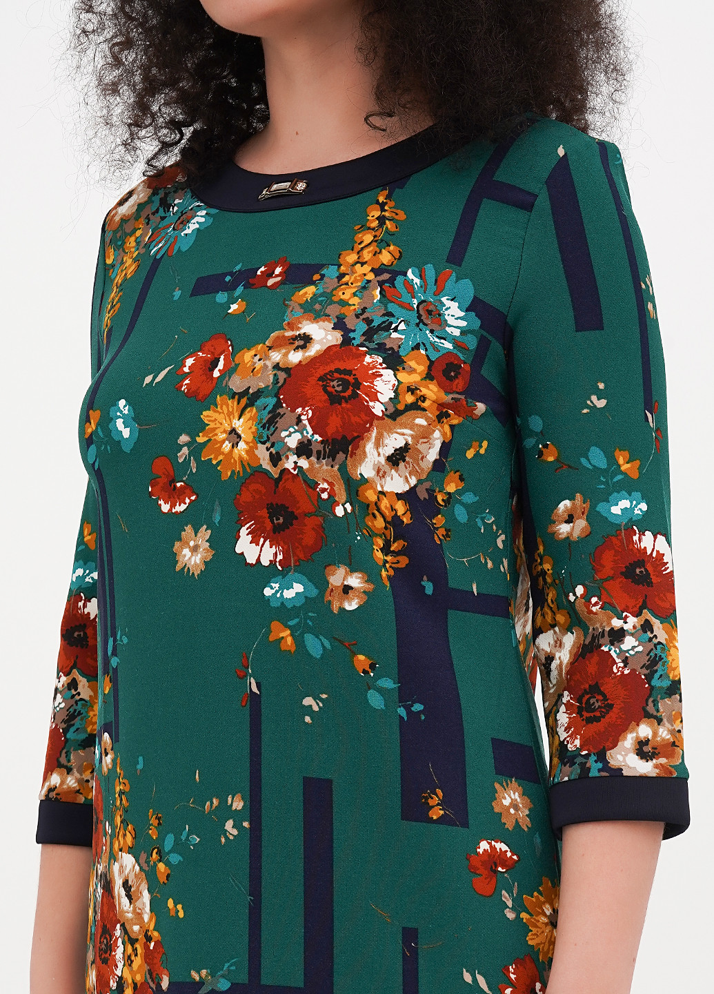 Зелена кежуал сукня футляр Imperial з абстрактним візерунком