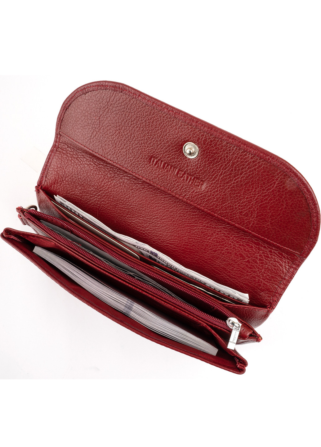 Женский кожаный кошелек-клатч 19х9,5х2,5 см st leather (252130332)