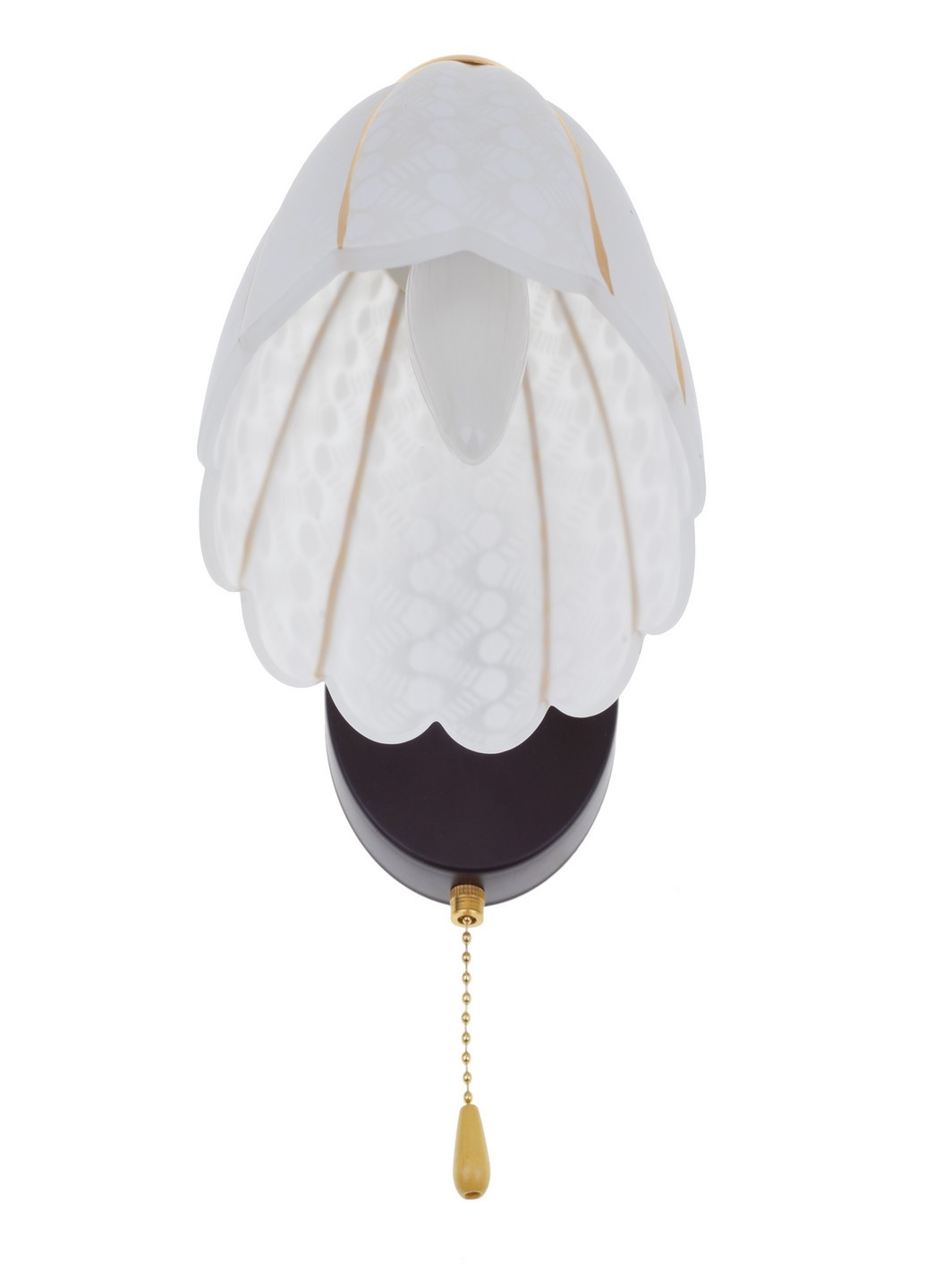 Бра LK-679W / 1 E27 BK + FG Brille (186799992)