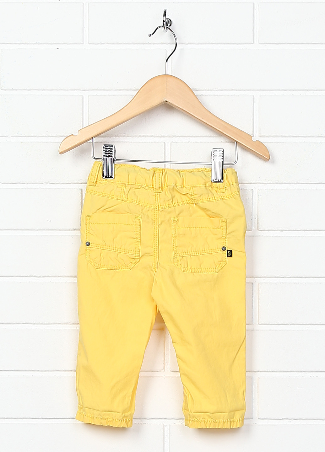 Желтые кэжуал летние брюки зауженные Obaibi