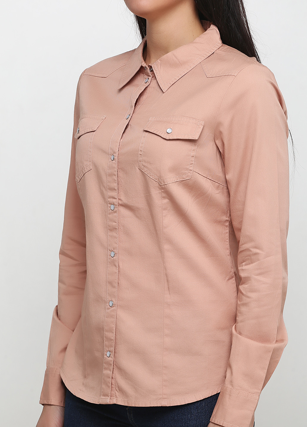 Оранжевая демисезонная блуза Jacqueline de Yong