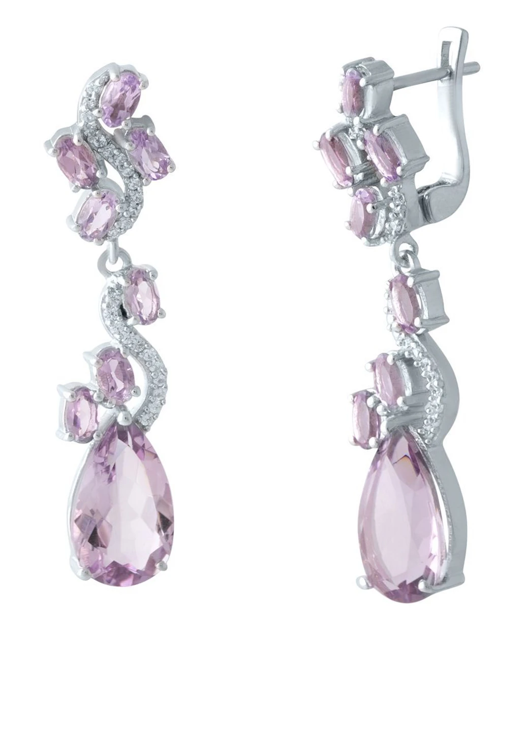 Серьги Silver Flame (152532944)