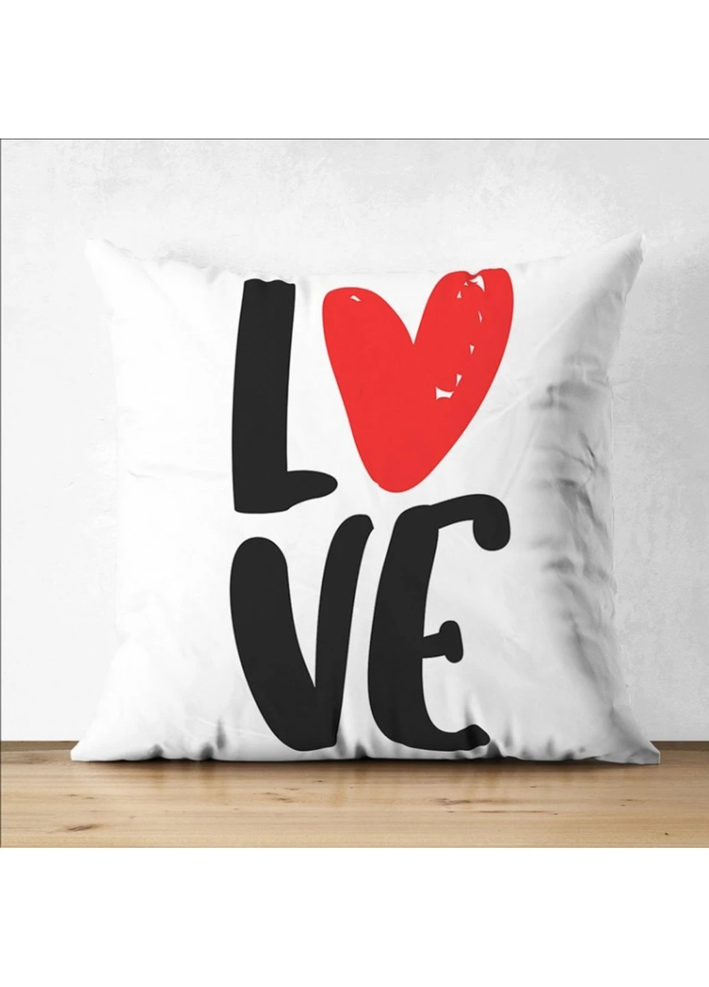 Подушка Love 35х35см (Белый) Power (254393632)