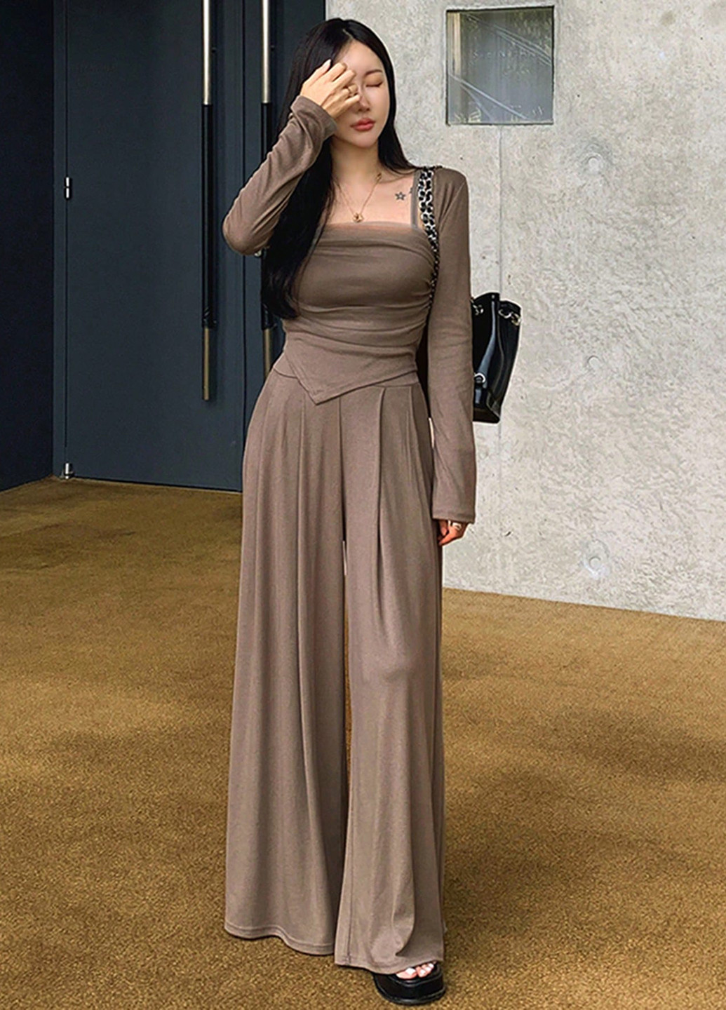 Костюм (болеро, майка, брюки) SHEIN (366071424)