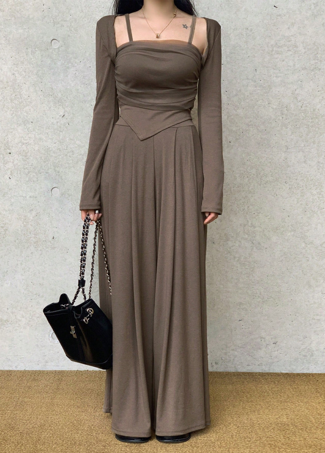 Костюм (болеро, майка, брюки) SHEIN (366071424)