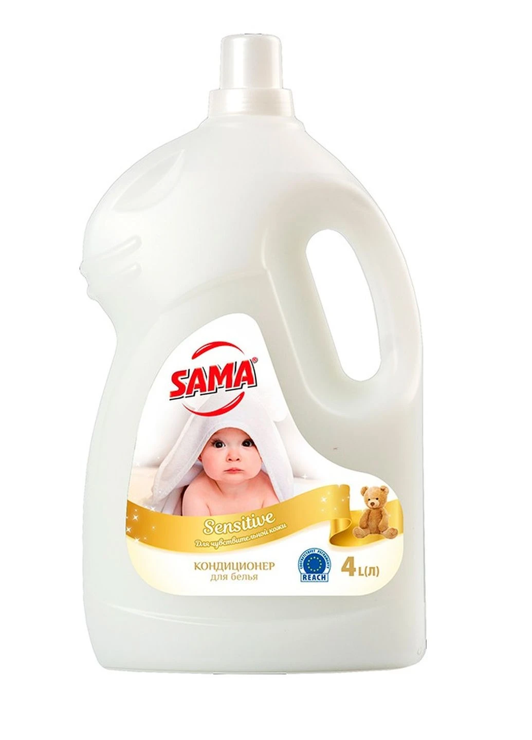 Кондиціонер для білизни Sensitive 4 л SAMA (248407888)